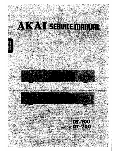 Akai DT-100 & 200  Akai DT DT-100 & 200 DT-100 & 200.pdf