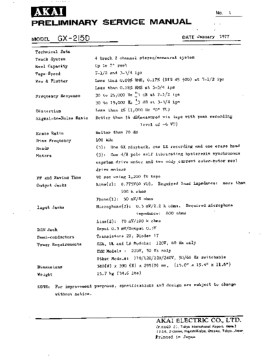 Akai GX-215D Ver 2  Akai GX GX-215D GX-215D Ver 2.pdf