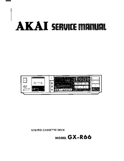 Akai GX-R66  Akai GX GX-R66 GX-R66.pdf