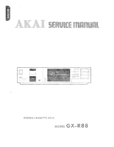 Akai GX-R88  Akai GX GX-R88 GX-R88.pdf