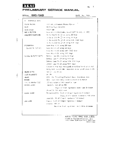 Akai GXC-706D  Akai GXC GXC-706D GXC-706D.pdf