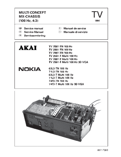 NOKIA MX Chassis  NOKIA TV NOKIA  MX Chassis.rar