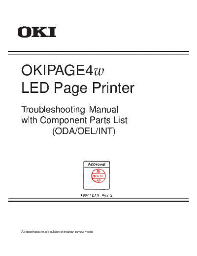 oki 4w tm  oki Printers LED 4w 4w_tm.rar