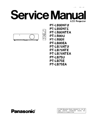 panasonic PT-LB75NTEA PT-LB75U PT-LB75NTU PT-LB80U PT-LB80NTU PT-LB75NTE PT-LB80E PT-LB75EA PT-LB80NTE PT-LB80  panasonic Training Manuals Panasonic PT-LB75NTEA PT-LB75U PT-LB75NTU PT-LB80U PT-LB80NTU PT-LB75NTE PT-LB80E PT-LB75EA PT-LB80NTE PT-LB80NTEA PT-LB80E.rar