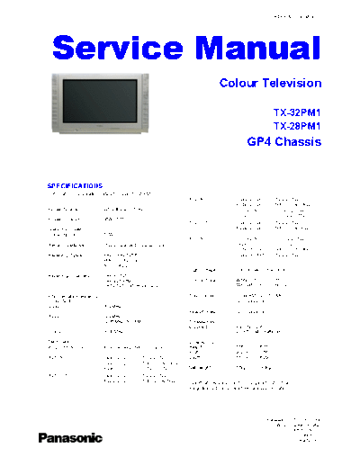 panasonic TX28PM1[1].part1  panasonic TV TX28PM1[1].part1.rar