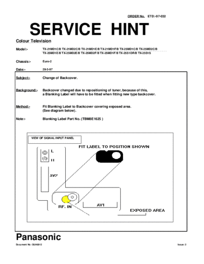 panasonic TX-28 S1 Euro2 serv[1]. bull  panasonic TV TX-28 S1 Euro2 serv[1]. bull.rar