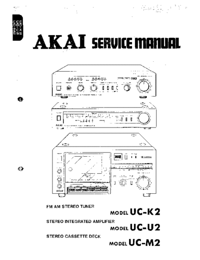 Akai UC-K2 & U2 & M2  Akai UC UC-K2 & U2 & M2 UC-K2 & U2 & M2.pdf