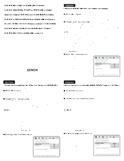 DENON DVD-3910E2 E3 D.LINK3RD  DENON DVD Video Player DVD Video Player Denon - DVD-3910 DVD-3910E2 E3 D.LINK3RD.PDF