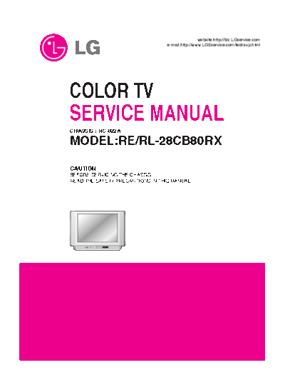 LG RE-28CB80RX  LG TV RE-28CB80RX.zip
