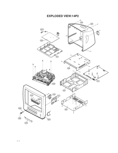 LG 067cev  LG TV kf-14p2b-2p 067cev.pdf