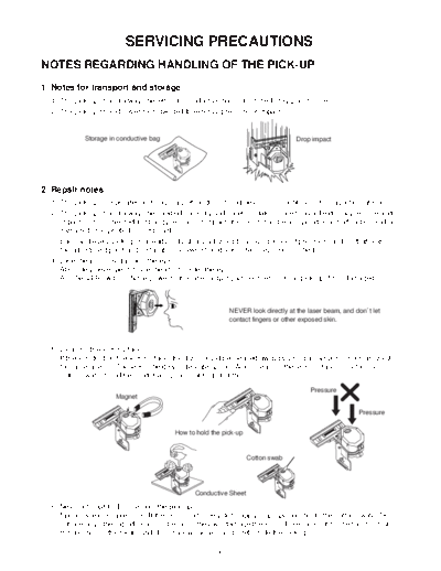 LG servicing precautions specifications  LG Audio ffh-8900a ffh-8900a servicing_precautions_specifications.pdf