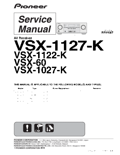 Pioneer VSX-1127-K RRV4307.part2  Pioneer Audio VSX-60-1027K-1122K-1127-K VSX-1127-K_RRV4307.part2.rar