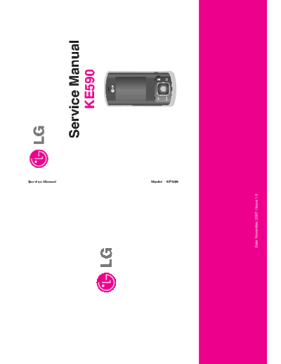 LG KE590  LG Mobile Phone LG KE590 LG KE590.pdf