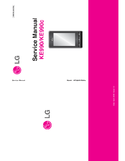LG KE990, KE990  LG Mobile Phone LG KE990, KE990 LG KE990, KE990.pdf
