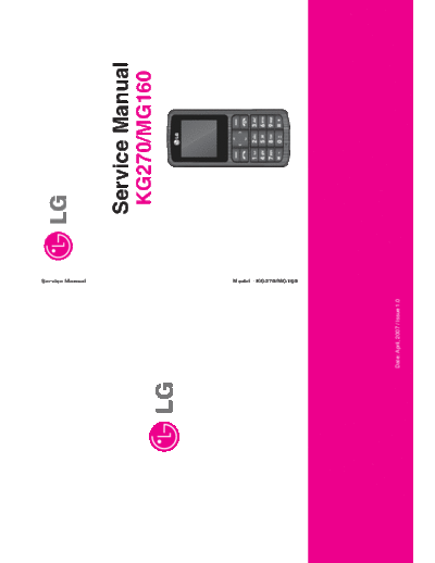 LG KG270  LG Mobile Phone LG KG270 LG KG270.pdf