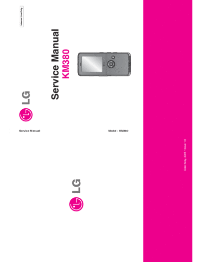 LG KM380  LG Mobile Phone LG KM380 LG KM380.pdf