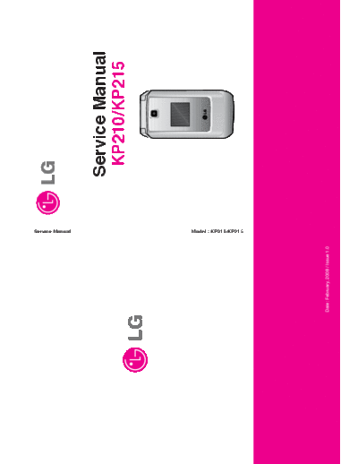LG KP210, KP215  LG Mobile Phone LG KP210, KP215 LG KP210, KP215.pdf