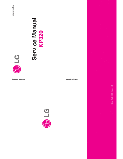 LG KP320  LG Mobile Phone LG KP320 LG KP320.pdf