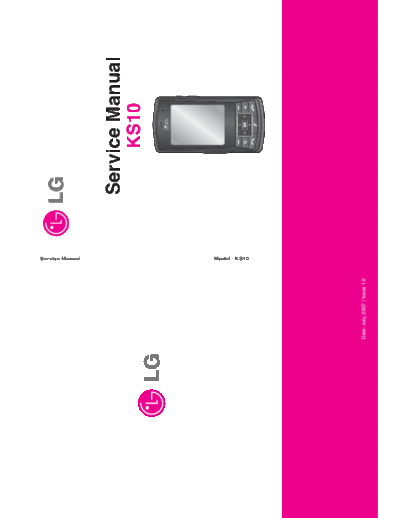 LG KS10  LG Mobile Phone LG KS10 LG KS10.pdf