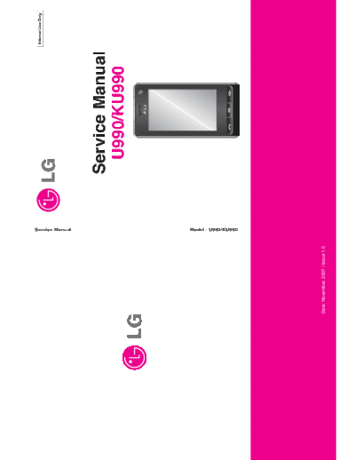 LG U990  LG Mobile Phone LG U990 LG U990.pdf