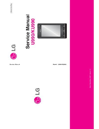 LG U990, KU990  LG Mobile Phone LG U990, KU990 LG U990, KU990.pdf