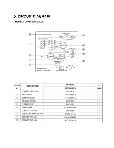 LG AR3735S16  LG Air Conditioner lwh056~1 AR3735S16.pdf