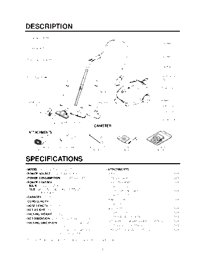 LG DESCRIPTION  LG Vacuum Cleaner V-3300T DESCRIPTION.pdf