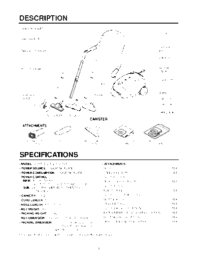 LG DESCRIPTION  LG Vacuum Cleaner V-3310D DESCRIPTION.pdf