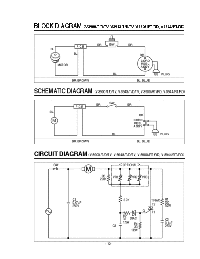 LG DIAGRAMS  LG Vacuum Cleaner V-3912DV DIAGRAMS.pdf