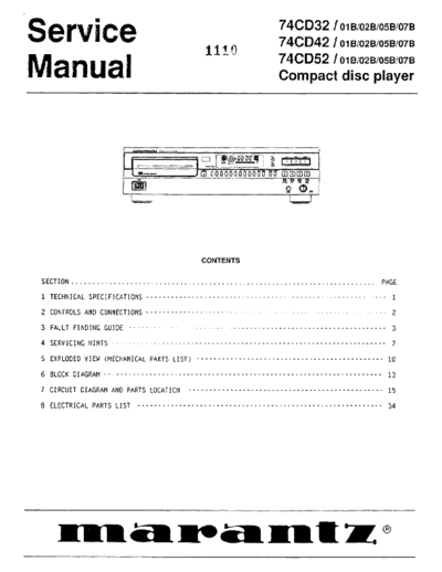 Marantz CD-32  Marantz CD CD-32 CD-32.pdf