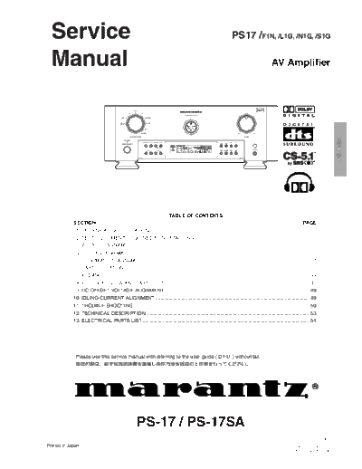 Marantz PS-17  Marantz PS PS-17 PS-17.pdf