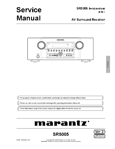 Marantz SR-5005  Marantz SR SR-5005 SR-5005.pdf