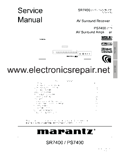 Marantz SR-7400  Marantz SR SR-7400 SR-7400.pdf