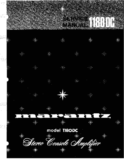 Marantz 1180DC  Marantz  1180DC 1180DC.pdf