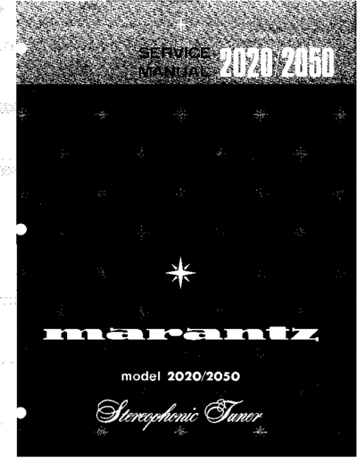 Marantz 2020 & 2050  Marantz  2020 & 2050 2020 & 2050.pdf
