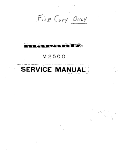 Marantz 2500  Marantz  2500 2500.pdf