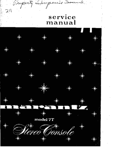 Marantz 7-T  Marantz  7-T 7-T.pdf