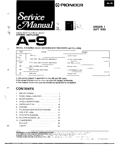 Pioneer A-9  Pioneer A A-9 A-9.pdf