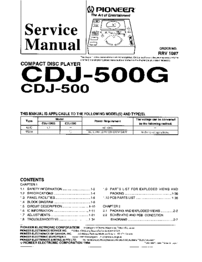 Pioneer CDJ-500-G-RRV1087.part2  Pioneer Audio CDJ-500 CDJ-500-G-RRV1087.part2.rar