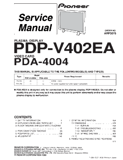 Pioneer ARP3076 PDP-V402EA[1].part2  Pioneer Plasma TV PDP-V402EA ARP3076_PDP-V402EA[1].part2.rar