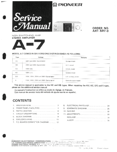 Pioneer A-7  Pioneer A A-7 Pioneer_A-7.pdf