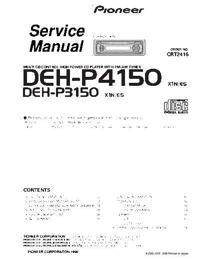 Pioneer DEH-P4150,P3150  Pioneer DEH DEH-P4150 & P3150 Pioneer_DEH-P4150,P3150.pdf