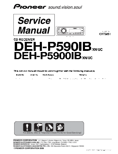 Pioneer aa DEH-P590IB,DEH-P5900IB  Pioneer DEH DEH-P590IB & P5900IB pioneer_aa_DEH-P590IB,DEH-P5900IB.pdf
