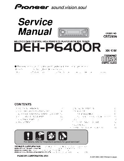 Pioneer DEH-P6400R  Pioneer DEH DEH-P6400R Pioneer_DEH-P6400R.pdf
