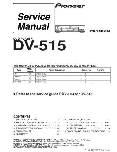 Pioneer DV-515.3  Pioneer DV DV-515 DV-515.3.pdf