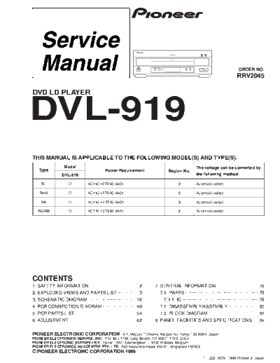 Pioneer DVL-919  Pioneer DVL DVL-919 DVL-919.pdf
