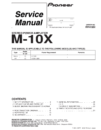 Pioneer M-10X  Pioneer M M-10X M-10X.pdf