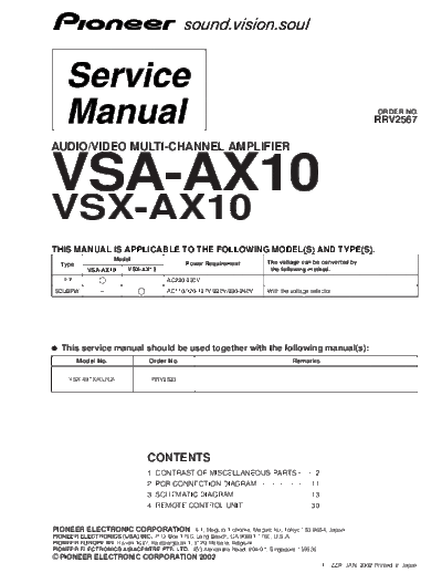 Pioneer VSA-AX10  Pioneer VSA VSA-AX10 VSA-AX10.pdf