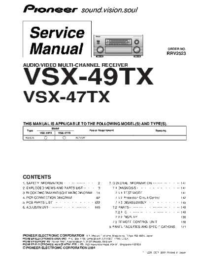 Pioneer VSX-49TX  Pioneer VSX VSX-49TX VSX-49TX.pdf