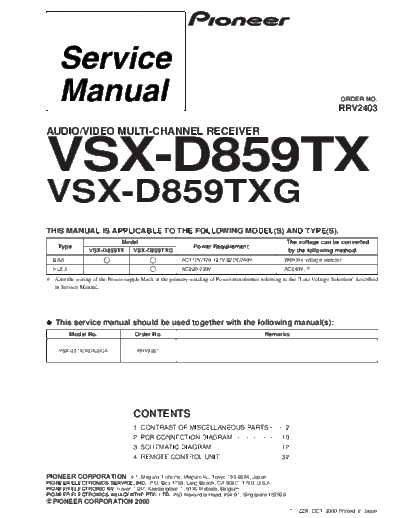 Pioneer VSX-D859  Pioneer VSX VSX-D859 VSX-D859.pdf